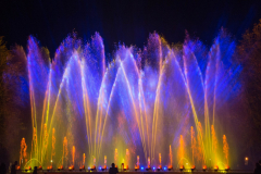 Licht-Wasser-Spiele - Gelb Blau