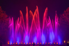 Licht-Wasser-Spiele - Rot