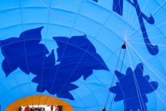In einem Heißluftballon in Arosa