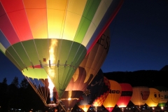 Heißluftballone in Arosa