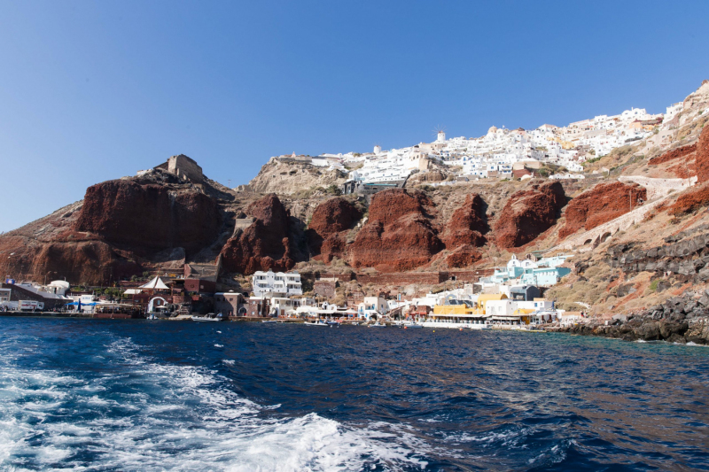 Ammoudi unterhalb von Oia