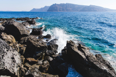 Caldera von Santorini