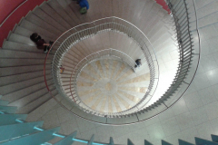 Wendeltreppe im Einkaufszentrum in Konstanz