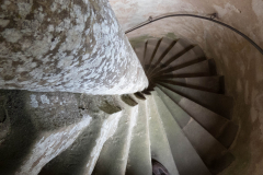 Wendeltreppe in Beaufort, Luxemburg