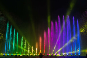 Licht-Wasser-Spiele - Regenbogen