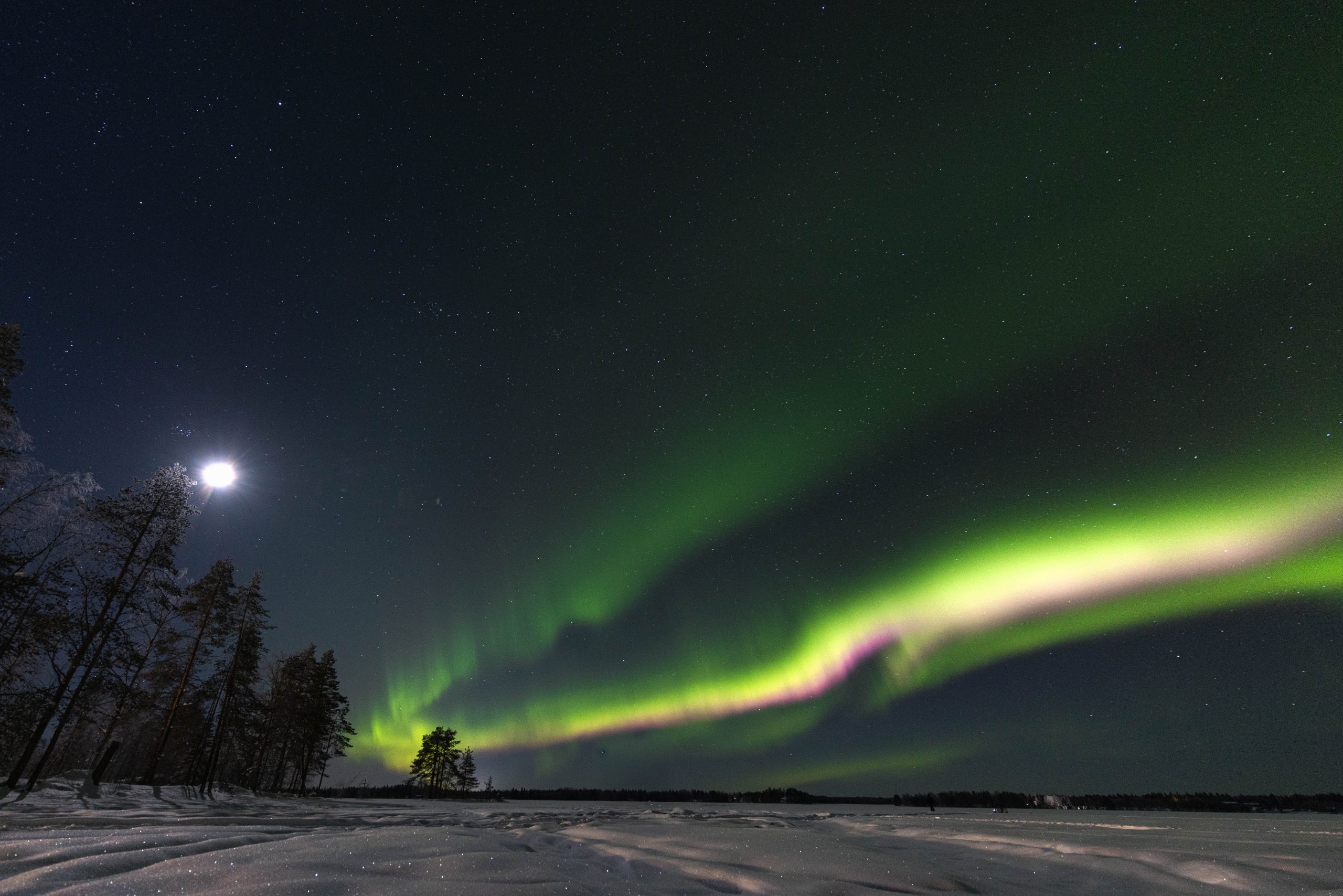 Polarlichter in Taivalkoski